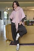 Cooper Needlecord Quirky Cocoon Pant Coffee Bean  /14 =